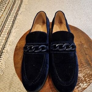 Suede loafers